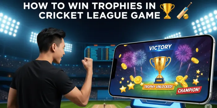 How to Win Trophies in Cricket League Game