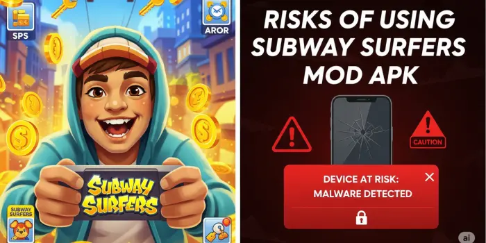 Potential Risks of Using Subway Surfers Mod APK