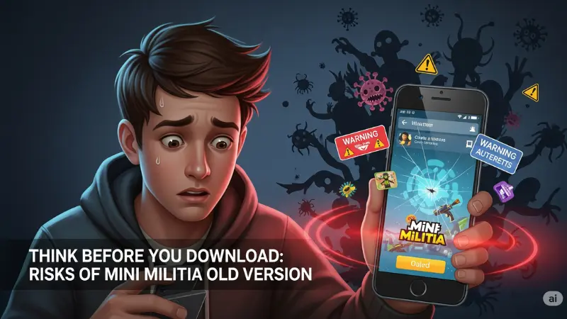 Risks of Downloading Mini Militia Old Version