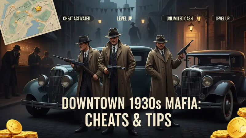 Downtown 1930s Mafia Cheats