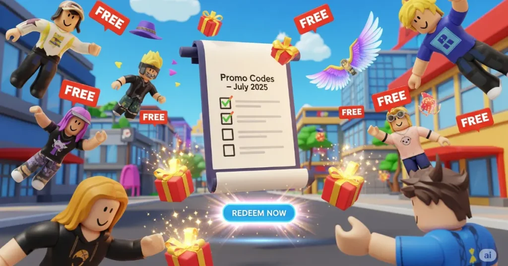 Latest Roblox Promo Codes List