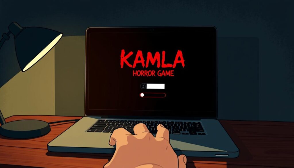 download kamla horror game on laptop