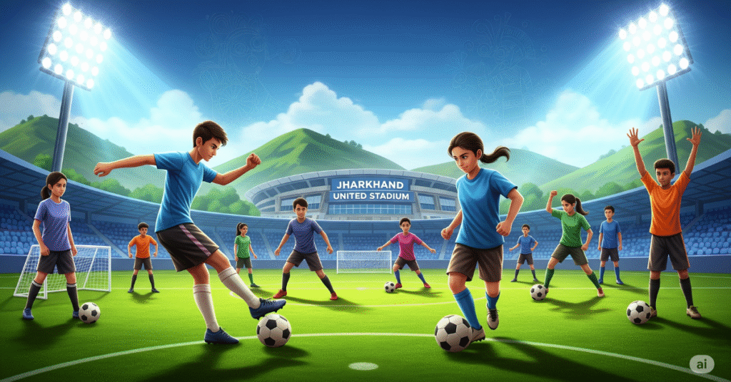 jharkhand best football academies list